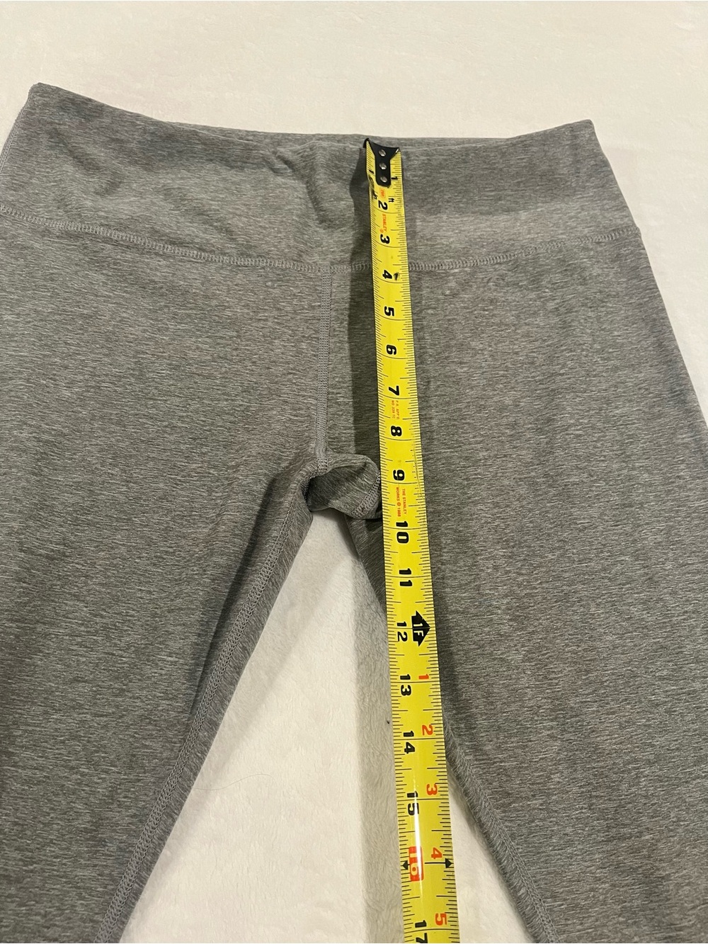 Scorpio Sol Heather Grey High Rise Athletic Leggings - Large - Picture 6 of 7